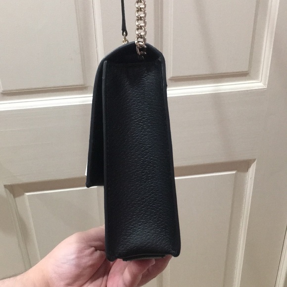 Kate Spade Classic Black Bow Purse Bag - Picture 9 of 13